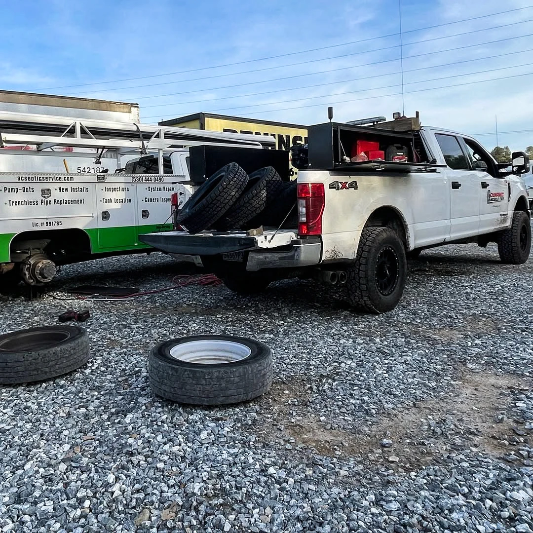 Dynamic Mobile Tire service vehicle and installation
