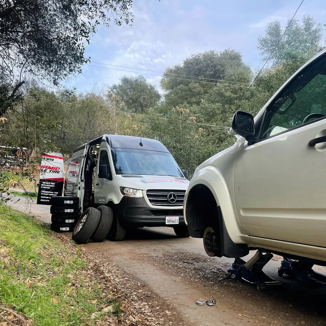 Dynamic Mobile Tire installation service