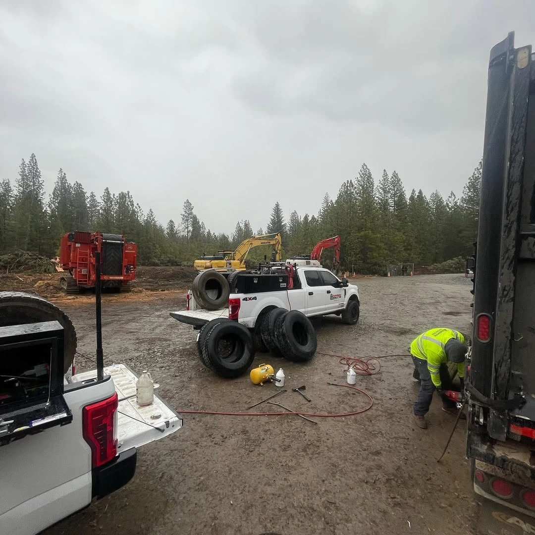 Dynamic Mobile Tire service vehicle and installation